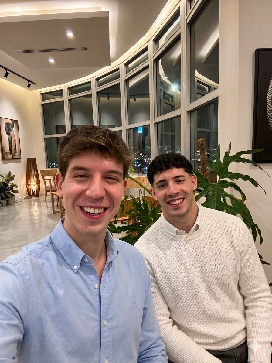 Alejo Sunzunegui y Valentino Viggiano — Fundadores de Actify Growth